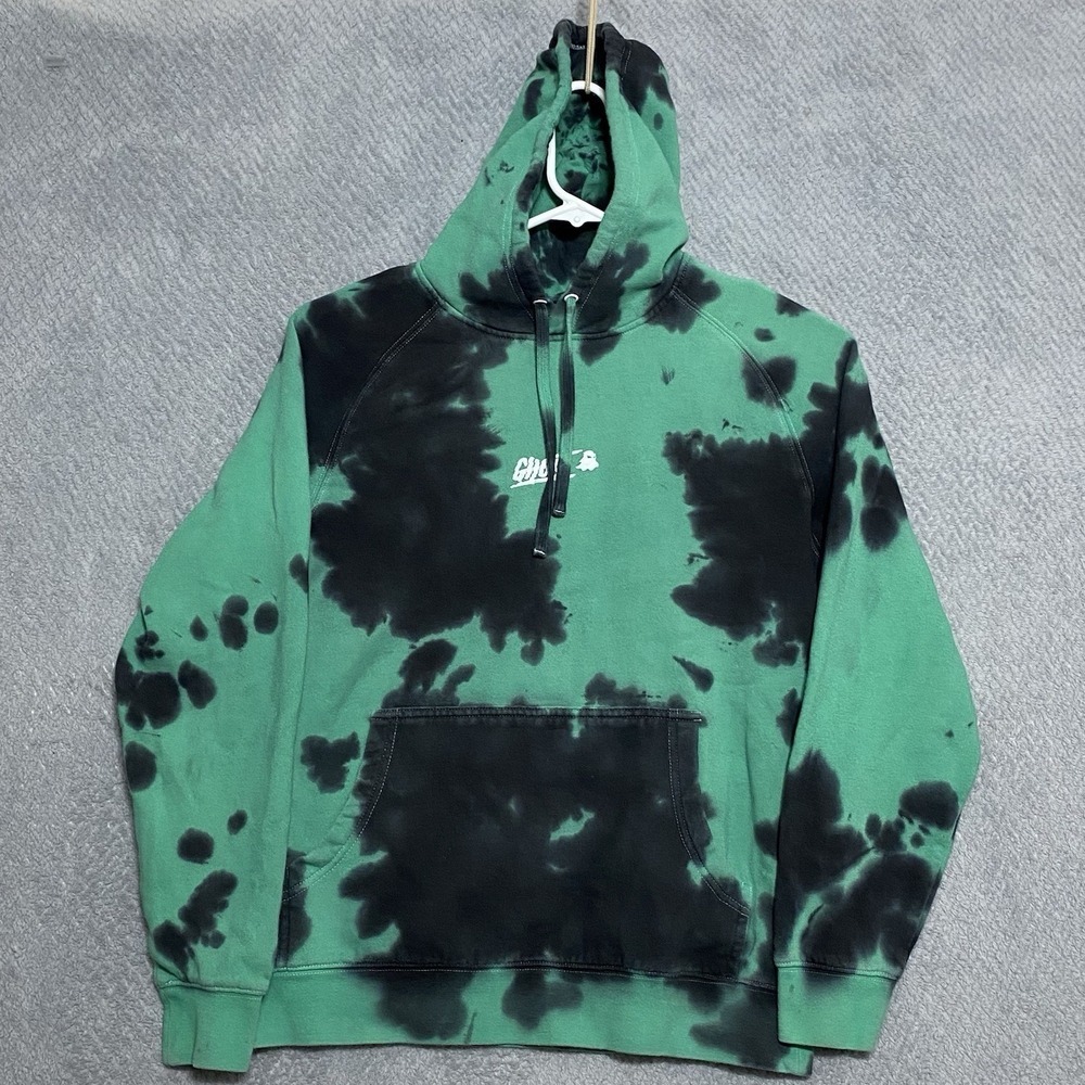 Ghost Lifestyle Hoodie Mens M Medium Limited Edition Green Black Sweatshirt